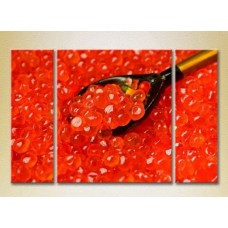 Картина Magic Color Triptych Red Caviar (2698695)