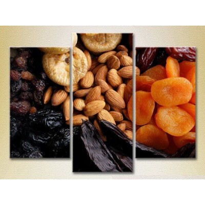 Картина Magic Color Triptych Dried Fruits (2698712)