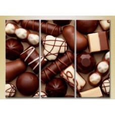 Картина Magic Color Triptych Chocolates (2698739)