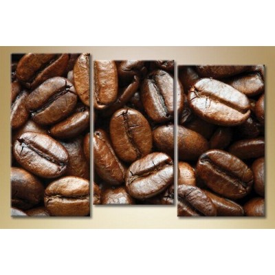 Картина Magic Color Triptych Coffee Beans (1547221)