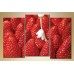 Картина Magic Color Triptych Strawberry and Cream (1547223)