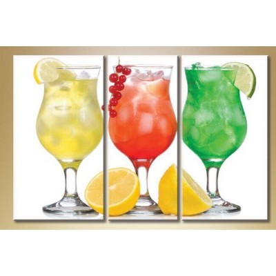 Картина Magic Color Triptych Cocktails 3 (1547225)