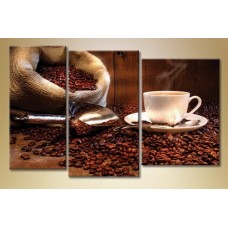 Картина Magic Color Triptych Coffee (1547231)