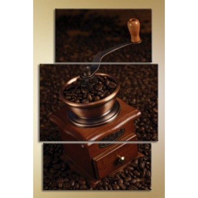 Pictură Magic Color Triptych Coffee Grinder (1547242)