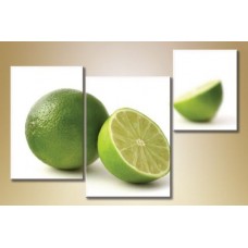 Картина Magic Color Triptych of Limes (1547244)