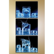 Картина Magic Color Triptych Ice and Water 2 (1547245)