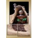 Pictură Magic Color Triptych Coffee and Coffee Grinder (1547247)