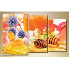 Pictură Magic Color Triptych Honey (1547251)