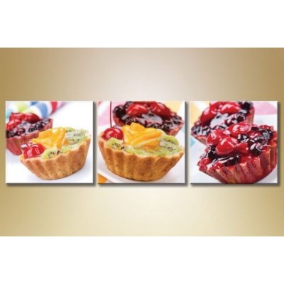 Картина Magic Color Triptych Pastries 2 (1547267)