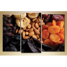 Картина Magic Color Triptych Dried Fruits (1547271)