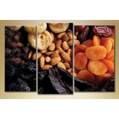 Картина Magic Color Triptych Dried Fruits (1547271)