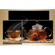 Картина Magic Color Triptych Teapot and Tea (1547280)