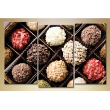 Картина Magic Color Triptych Chocolates (1547284)