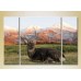 Картина Magic Color Triptych Deer in the mountains (2698992)