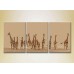 Картина Magic Color Triptych Herd of Giraffes 01 (2699007)