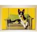 Картина Magic Color Triptych Dog on the armchair (2699021)