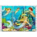 Pictură Magic Color Four mermaids and a castle on the seabed (3469200)