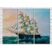 Pictură Magic Color Hand-drawn ship with White sails (3469186)