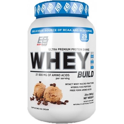 Proteină EverBuild Whey Build 908g Chocolate Ice Cream