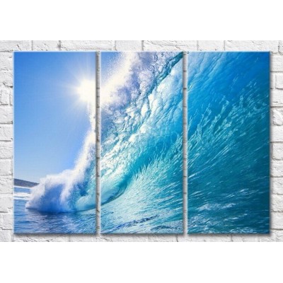 Картина Magic Color High Blue Sea Wave (3469125)