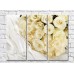 Картина Rainbow Two glasses and a bouquet of white roses (500258)