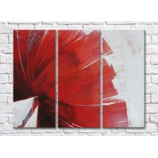 Pictură Rainbow Large red poppy oil painting (500402)