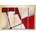 Картина Rainbow Polyptych Abstraction white red 10 (2231739)