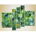 Картина Rainbow Polyptych Abstraction green blue 10 (2231649)