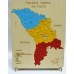 Пазл Edujoc 39 Map of the Republic of Moldova (hartarm)