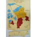 Puzzle Edujoc 39 Map of the Republic of Moldova (hartarm)