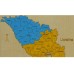 Пазл Edujoc 39 Map of the Republic of Moldova (hartarm)