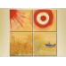 Картина Rainbow Polyptych Abstraction Chagall 01 (2230352)