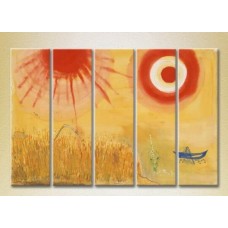 Картина Rainbow Polyptych Abstraction Chagall 05 (2231711)