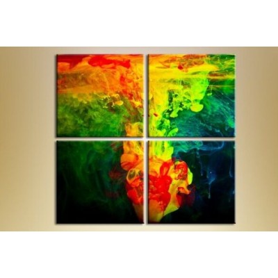 Картина Rainbow Polyptych Abstraction 062 (1409617)