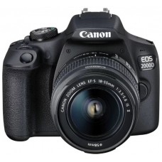 Aparat foto DSLR Canon EOS 2000D 18-55 DC III Black