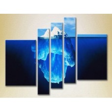 Картина Rainbow Polyptych Iceberg Underwater 06 (2224770)