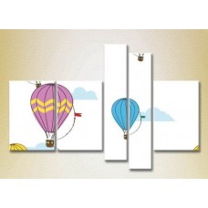 Картина Rainbow Polyptych Balloons 08 (2231748)