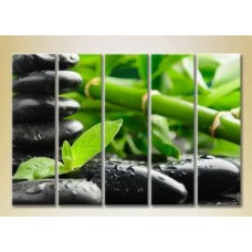 Картина Rainbow Polyptych Bamboo and Massage Stones 03 (2932792)