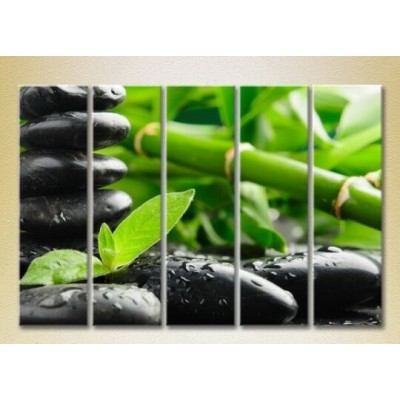 Картина Rainbow Polyptych Bamboo and Massage Stones 03 (2932792)