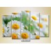 Картина Rainbow Polyptych Bouquet of daisies 04 (2932799)