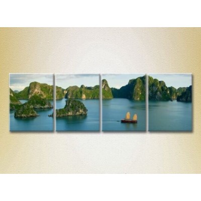 Картина Rainbow Polyptych Halong Bay Vietnam 01 (2223672)