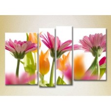 Картина Rainbow Polyptych Gerbera 04 (2932275)