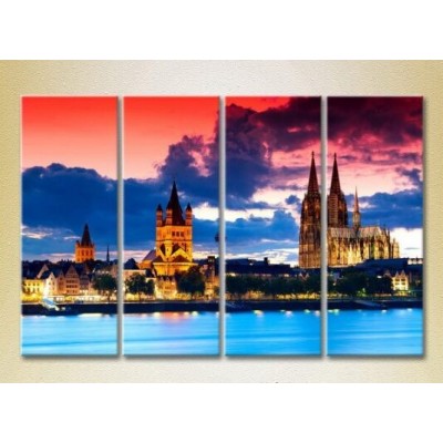 Картина Rainbow Polyptych Germany Cologne Cathedral 02 (2718135)