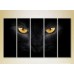 Картина Rainbow Polyptych Eyes of a Black Cat 04 (2224626)