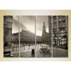 Картина Rainbow Polyptych City landscape sepia 01 (2718129)