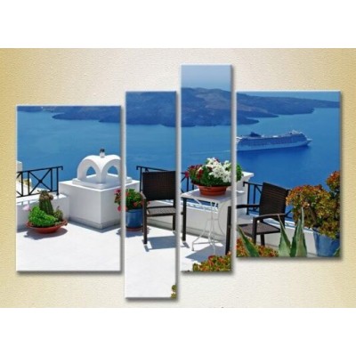 Картина Rainbow Polyptych Greece Terrace 03 (2718125)