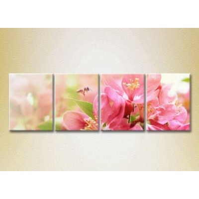 Картина Rainbow Polyptych Pear Blossom and the Bee 02 (2932278)