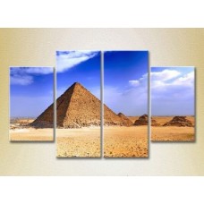 Картина Rainbow Polyptych Egyptian pyramids (2718126)