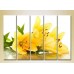 Картина Rainbow Polyptych Yellow Lilies 03 (2932811)