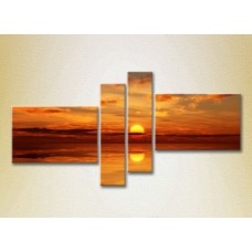 Картина Rainbow Polyptych Sunset (2223674)